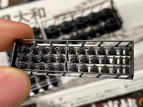 バンカースタジオ IJN70100B 1/700 WWII日本海軍 戦艦 大和 ディティールアップセット 1945年 天一号作戦 B バリューパック