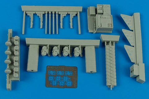 アイリス 2186 1/32 ハインケル He111P-1/P-2/H-1/H-2 搭載機銃と無線機(REVELL用)