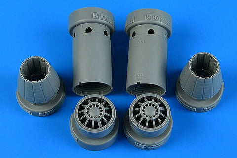 アイリス 4859 1/48 F/A-18E/F スーパーホーネット 排気ノズル - 開 (モンモデル用)