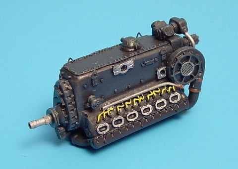 アイリス 7107 1/72 DB-601A ダイムラー ベンツ エンジン(Bf109、Bf110C etc)(汎用)