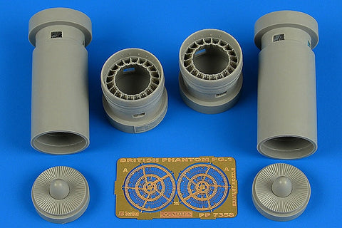 アイリス 7358 1/72 FG.1 ブリティッシュ ファントム 排気ノズル （AIRFIX用）