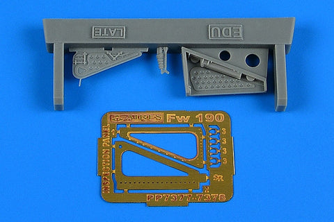 アイリス 7378 1/72 Fw 190 インスペクション パネル - 後期型 (エデュアルド用)