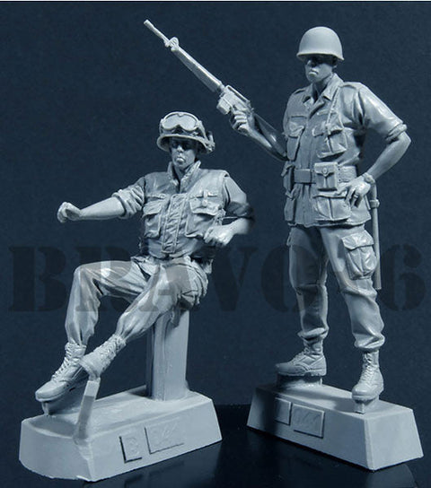 ブラボー6 35041 1/35 アメリカ 憲兵 ベトナム(2体セット)