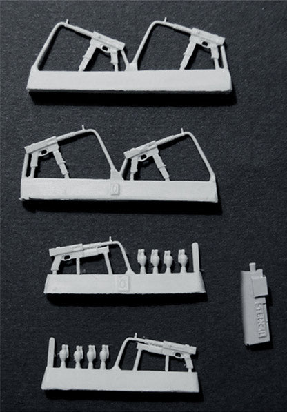 ブラボー6 35204 1/35 フランスMAT-69 短機関銃(6個)＆手榴弾セット