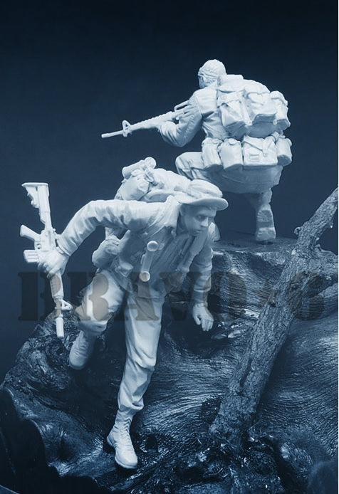 ブラボー6 35340 1/35 ベトナム戦争 アメリカ陸軍 LRRP（3）潜入