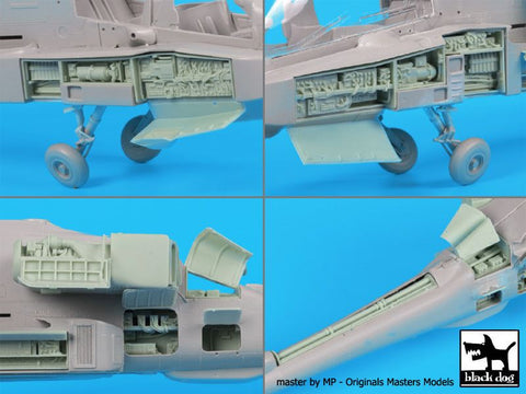 ブラックドッグ A48045 1/48 AH-64 D ビッグセット（イタレリ用）