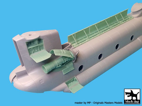 ブラックドッグ A48052 1/48 Ch-47 チヌーク ビッグセット（イタレリ用）