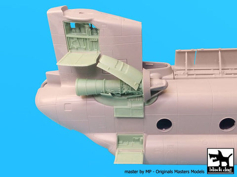 ブラックドッグ A48052 1/48 Ch-47 チヌーク ビッグセット（イタレリ用）