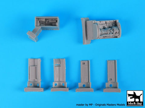 ブラックドッグ A48057 1/48 AH-1 W エンジン＋電子機器（イタレリ用）