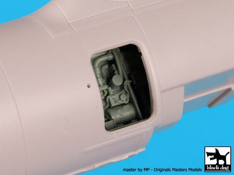 ブラックドッグ A48076 1/48 E-2 C ホークアイ レーダー＋電子機器（キネクト用）