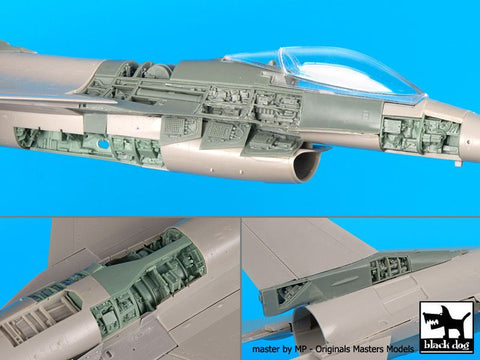 ブラックドッグ A48081 1/48 F-16 C ビッグセット（タミヤ用）