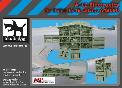 ブラックドッグ A48090 1/48 A-10 電子機器 (イタレリ用)