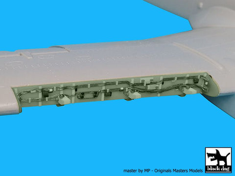ブラックドッグ A48091 1/48 A-10 主翼＋後部電子機器（イタレリ用）