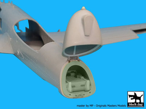 ブラックドッグ A48091 1/48 A-10 主翼＋後部電子機器（イタレリ用）