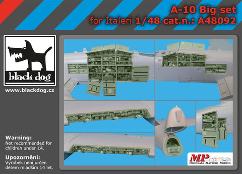 ブラックドッグ A48092 1/48 A-10 ビッグセット（イタレリ用）