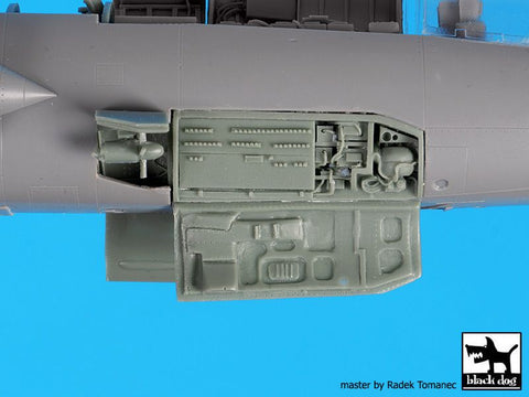 ブラックドッグ A48107 1/48 F-104 電子機器+カノン砲 （キネティック用）