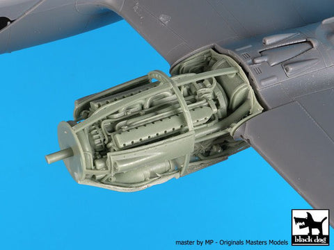 ブラックドッグ A48115 1/48 P-38 F-G エンジン （タミヤ用）