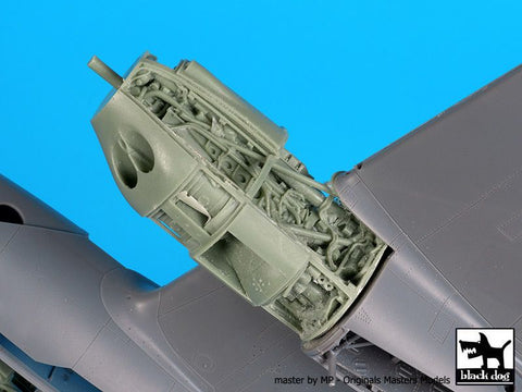 ブラックドッグ A48115 1/48 P-38 F-G エンジン （タミヤ用）