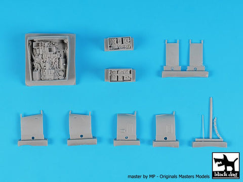 ブラックドッグ A48117 1/48 ハリアー GR 1/3 エンジン +電子機器（キネティック用）