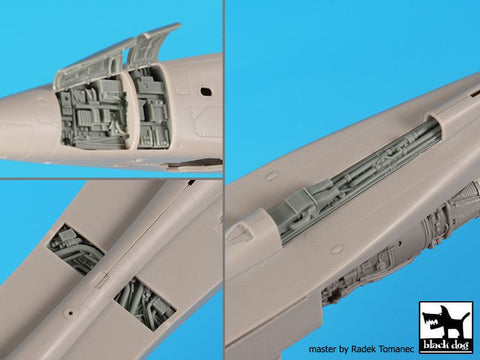 ブラックドッグ A48119 1/48 セペカット ジャギュア 電子機器+油圧機器（キティホークモデル用）