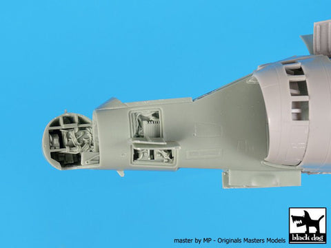 ブラックドッグ A48121 1/48 ハリアー GR 7 レーダー+電子機器 （ハセガワ用）