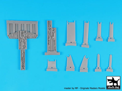 ブラックドッグ A48126 1/48 F-111 スパイン 油圧機器 （ホビーボス用）