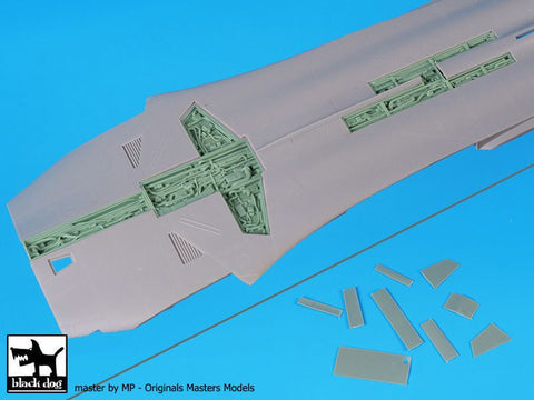 ブラックドッグ A48126 1/48 F-111 スパイン 油圧機器 （ホビーボス用）