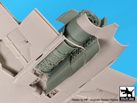 ブラックドッグ A48144 1/48 ファントム F4B エンジン （タミヤ用）