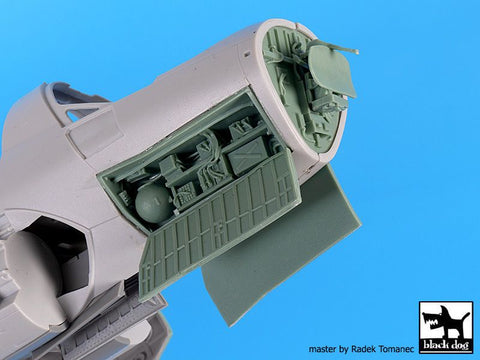 ブラックドッグ A48151 1/48 グラマン EA 6 プラウラー レーダー(キネティック用)