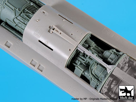 ブラックドッグ A48157 1/48 F-16 C エンジン(タミヤ用)