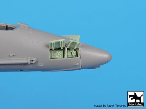 ブラックドッグ A48161 1/48 A-4 スカイホーク 電子機器+スパイン(ホビーボス用)
