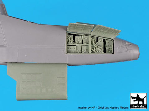 ブラックドッグ A48163 1/48 SU-25 キャノン+電子機器(ズベズダ用)
