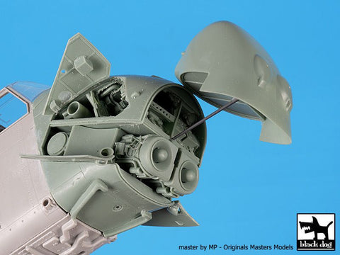 ブラックドッグ A48172 1/48 UH-5 ウェセックス エンジン+ フォールディングテール(イタレリ用)