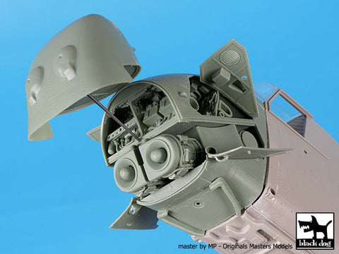 ブラックドッグ A48172 1/48 UH-5 ウェセックス エンジン+ フォールディングテール(イタレリ用)