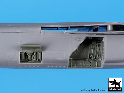 ブラックドッグ A48174 1/48 Mig 23 BN ホイールベイ+スパイン(エデュアルド用)