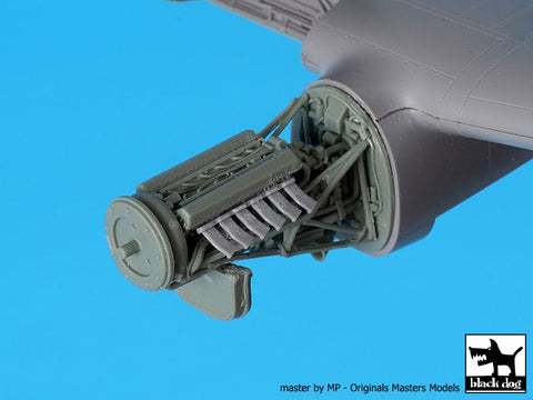 ブラックドッグ A48185 1/48 アブロ ランカスター エンジン  (HK Models用）
