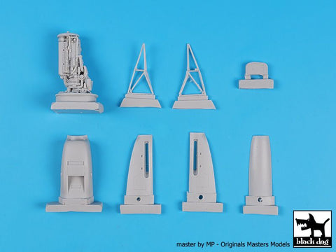 ブラックドッグ A48185 1/48 アブロ ランカスター エンジン  (HK Models用）