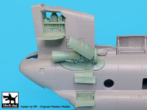ブラックドッグ A72006 1/72 CH-47 チヌーク ビッグセット（イタレリ用）