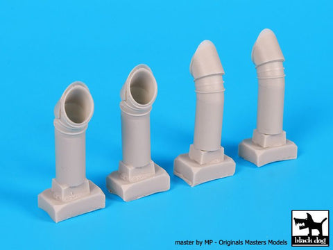 ブラックドッグ A72041 1/72 C-130エキゾースト（イタレリ用）