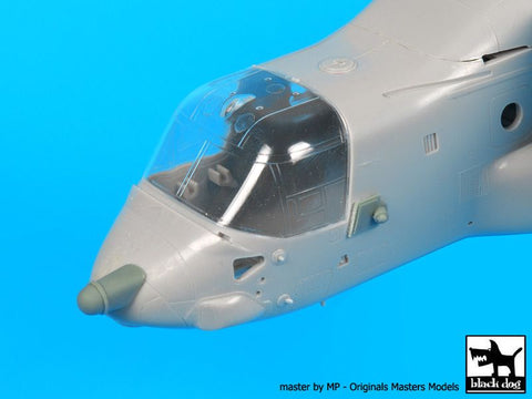 ブラックドッグ A72049 1/72 MV-22B オスプレイ 油圧・センサー類 (ハセガワ用)