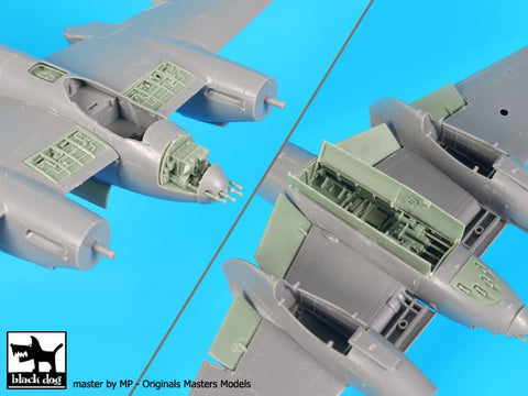 ブラックドッグ A72052 1/72 デ・ハビランド・モスキート Mk VI ビッグセット (タミヤ用)