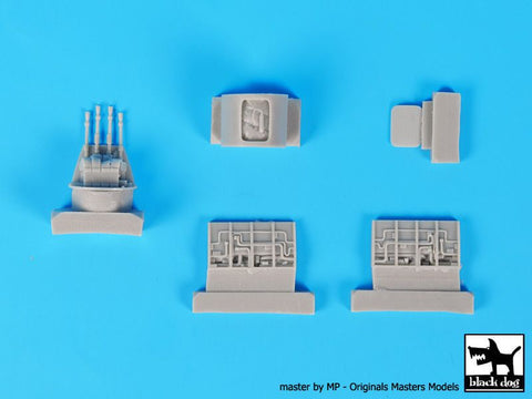 ブラックドッグ A72052 1/72 デ・ハビランド・モスキート Mk VI ビッグセット (タミヤ用)