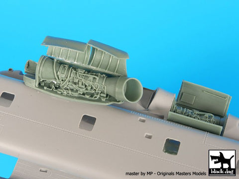 ブラックドッグ A72053 1/72MH-53E シードラゴン エンジン（イタレリ用）