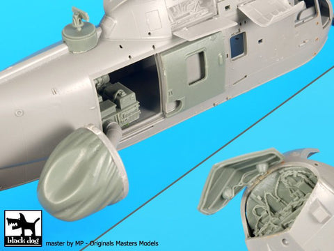 ブラックドッグ A72055 1/72 シーキングAEW 2 レーダー＋電子機器（ドラゴン用）