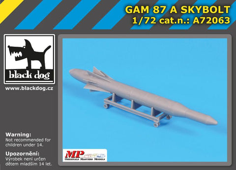ブラックドッグ A72063 1/72GAM-87 Aスカイボルト