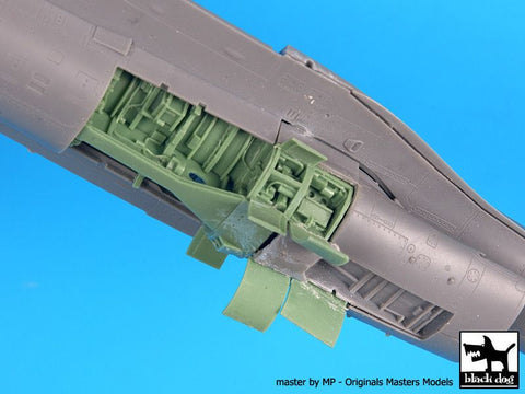 ブラックドッグ A72065 1/72 F-16C 電子機器（タミヤ用）