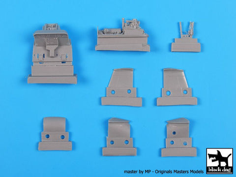 ブラックドッグ A72067 1/72 Ch-46 D フロントエンジン+コックピット (ホビーボス用)
