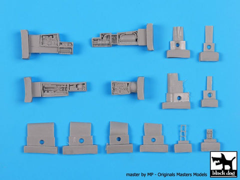 ブラックドッグ A72070 1/72 F-14 A 電子機器 (アカデミー用)