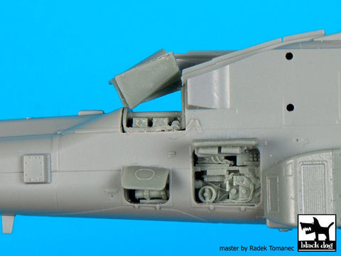 ブラックドッグ A72080 1/72 AH-64 D リア 電子部品 （アカデミー用）