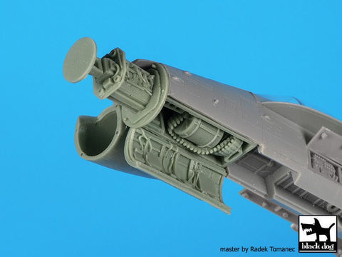 ブラックドッグ A72090 1/72 F-18 レーダー＋機関砲 （アカデミー用）